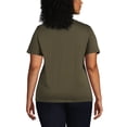 thumbnail image 2 of Lands' End Women's Plus Size Relaxed Supima Cotton T-Shirt, 2 of 3