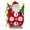 Santa Claus, variant on Christmas Ornaments Standing Table Decorations Christmas Ornaments 2 Styles Christmas Party Decors