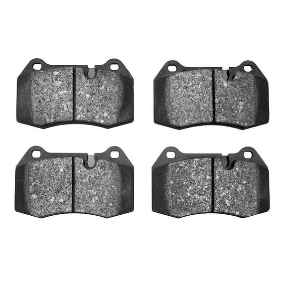 Front Brake Pad Set - Compatible with 2008 - 2019 Maserati GranTurismo 2009 2010 2011 2012 2013 2014 2015 2016 2017 2018