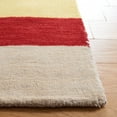 thumbnail image 3 of Safavieh Himalaya Anselmo Striped Wool Area Rug, Yellow/Multi, 5' x 8', 3 of 11