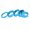 Blue, variant on YAHHU 5PCS 28.6mm (1.12 inches) MTB Bike Front Fork Washer Set Bicycle Stem Headset Spacer Fork Gasket High Strength Aluminum Alloy Replacement Parts for Fixie Road Mountain Bicycles, Black