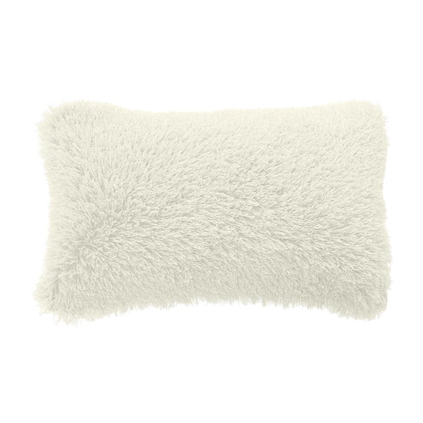 funda de almohada de franela Funda de cojín Funda peluda Funda de almohada de de piel Funda de almohada - 30x50cm