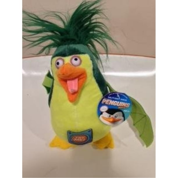 the penguins of madagascar mutant rico 6" talking plush (cartwheel kids