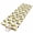 White Lemon Yellow Dark Yellow, variant on Summer Pineapple Area Rugs 5'x8', Washable Small Throw Rugs for Classroom Bedroom, Retro Country Tropical Plants Fruit Indoor Outdoor Rug Non-Slip Low Pile Carpet Runner Reversible Floor Mats