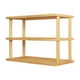 thumbnail image 2 of Librera Moderna De Bamb De 3 Niveles, Estante Abierto, Organizador Multifuncional Para Sala De Estar, Dormitorio U Oficina, 99 Cm De Alto, Ideal Para Libros, Zapatos Y Decoracin, Ukhbmc, 2 of 8
