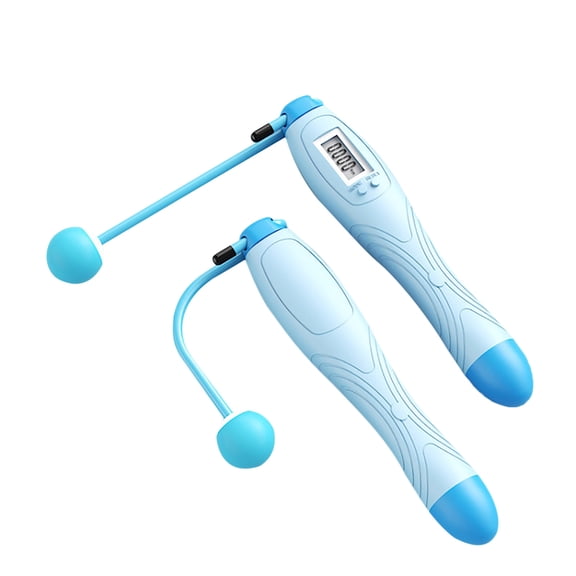 Kieccall Digital Wireless Jump Rope - Calorie & Rep Counting Function, Lightweight Durable for Adult Fitness, Indoor Outdoor Cardio & Sports Exercises
