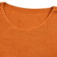 thumbnail image 3 of Suéter Abrigo Mujer Gibobby Otoño Invierno Casual Cómodo Cuello en V Manga Larga Anaranjado M, 3 of 5