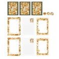 thumbnail image 1 of Papeles de escritura con sobres para escribir cartas, papel de papelería con estampado floral de estilo vintage y sobre para oficina en casa Ciervo, 1 of 6