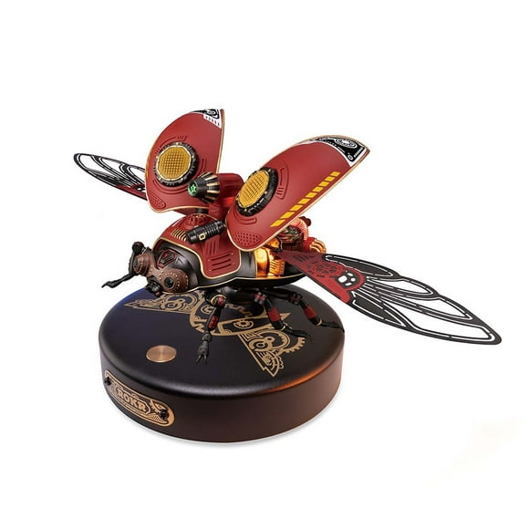 ROKR 147 Pieces Scout Beetle Model DIY ABS Metal Punk Style 3D Puzzle Gifts for Teen&Adult