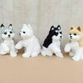 thumbnail image 2 of BESTSKY Dog Plush,Lifelike Appearance Dog Stuffed Animals,Hand Gesture Vibrant Expression Dog Toys for Kids,Style2, 2 of 4