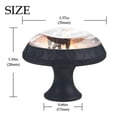 thumbnail image 4 of 4 Pcs Christmas Elk Knobs for Kitchen Cabinet Cupboard Dresser Bookcase Drawer Pulls Handles Round Home Decor, 4 of 8