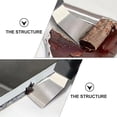 thumbnail image 3 of Shisuyan Household Sweeper Silver Plastic 4Pcs 6.5x1.6x0.4in, 3 of 9