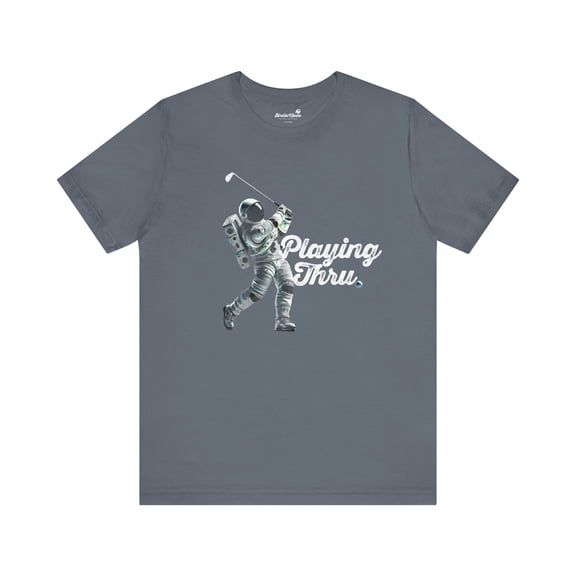 Moon Man | Playing Thru | Golf T-Shirt