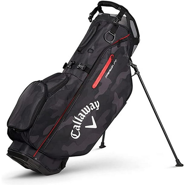 NEW Callaway Golf 2022 Fairway Plus Black Camo Double Strap Stand/Carry