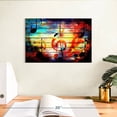 thumbnail image 3 of Elephant Stock Abstract Music Grunge Wall Art - Horizontal Canvas Wall Art - Living Room Wall Decor - Music Canvas - Black And Beige Decor - 12" x 8", 3 of 8