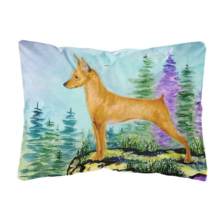 Min Pin Decorative Canvas Fabric Pillow (Best Fabric For Outdoor Furniture)