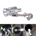 thumbnail image 2 of Speravity Funcional Silbato Exquisito Escape de automóvil falso Silenciador de sonido pequeño Válvula de soplado de aleación Vehículos, repuestos y accesorios Mis Numero 3, 2 of 6