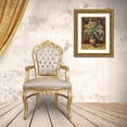 thumbnail image 3 of Ziman, Peter 12x14 Gold Ornate Wood Framed with Double Matting Museum Art Print Titled - Field Flowers in Vase V, 3 of 4