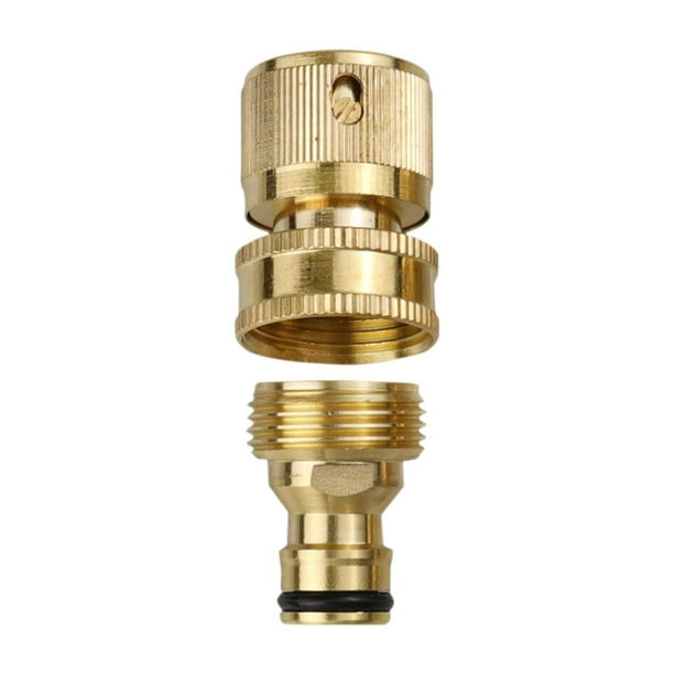 Accesorios de conector rápido de manguera de 3/4" Conector macho hembra Conector de manguera para Hilo delgado