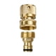 thumbnail image 1 of Accesorios de conector rápido de manguera de 3/4" Conector macho hembra Conector de manguera para Hilo delgado, 1 of 9