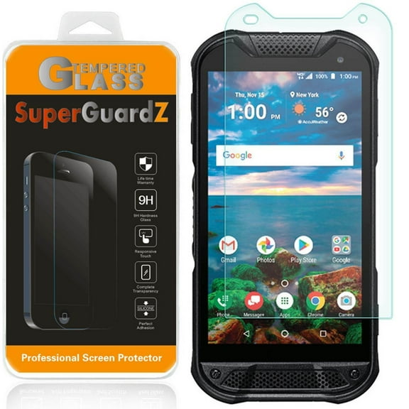 [3-Pack] For Kyocera DuraForce Pro 2 (2nd Gen) SuperGuardZ Tempered Glass Screen Protector, 9H, Anti-Scratch, Anti-Bubble, Anti-Fingerprint