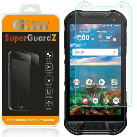2nd Gen Nano Screen For Kyocera DuraForce Pro 2 (2nd Gen) - SuperGuardZ Tempered Glass Screen Protector, 9H, Anti-Scratch, Anti-Bubble, Anti-Fingerprint ()