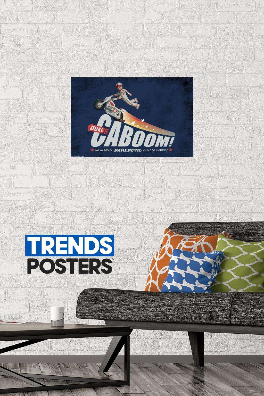 Disney Pixar Toy Story 4 - Duke Caboom Wall Poster, 14.725" x 22.375"