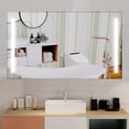 thumbnail image 1 of Vanity Art Miroir Mural Rectangulaire à LED de 48 Pouces avec Interrupteur à Roche, 1 of 8
