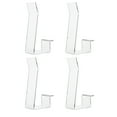 thumbnail image 6 of Yardwe 4Pcs High End Acrylic Shoes Holder for Shop Transparent Shoe Display Stand, 6 of 8