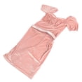 thumbnail image 4 of Vestido de terciopelo con mangas abullonadas,Vestido de terciopelo para mujer Cinturón Vestido de terciopelo ajustado para mujer Vestido de terciopelo para mujer Probado y confiable, 4 of 8