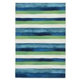 thumbnail image 2 of Liora Manne Visions II Painted Stripes Indoor Outdoor Area Rug 100% Polyester, 2 of 2