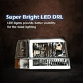 thumbnail image 6 of PIT66 Bumper Headlamps Assembly Fit for 1992-1996 Ford F150/Bronco 1992-1997 F250/F350/Super Duty Front Left Right Headlights w/Corner Signal Bumper Lamps, 6 of 9
