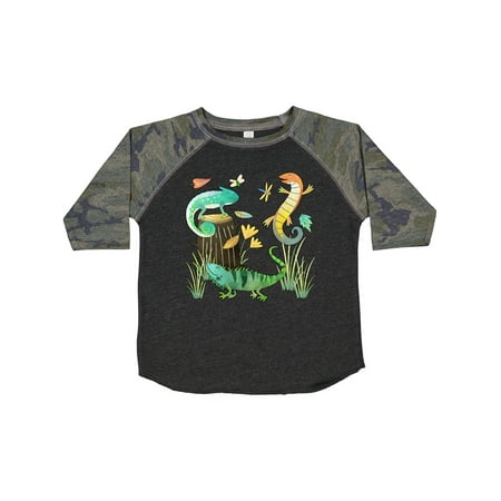 

Inktastic Cute Lizards Hanging out Gift Toddler Boy or Toddler Girl T-Shirt