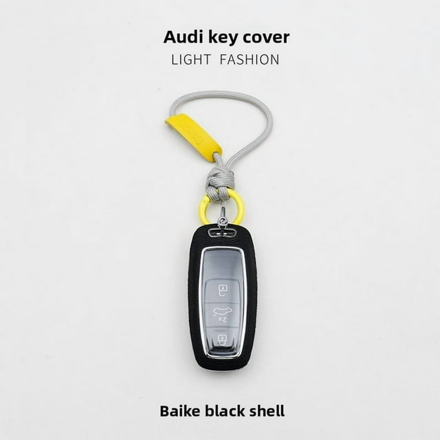 Car Key Fob Cover Case Protector For 2024 Audi A4L Key Fob Cover Q5L A6L A7L A5 A8 Q4 Key Case