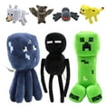thumbnail image 4 of Poupée My World Steve Cochon Rose Tigre Chat Ender Dragon Araignée Jouet en Peluche Poupée Zombie, 4 of 7