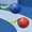 Blue + Orange - 2pcs, variant on 2025 Newly Upgraded Version 3.0 Cat Toys, Cool Intelligent Interactive Cat Ball for Indoor Bored Cats, Automatic Rolling Ball 3.0 Puzzle Toy, Electronic Rolling Pet Chase (Orange - 1pcs)