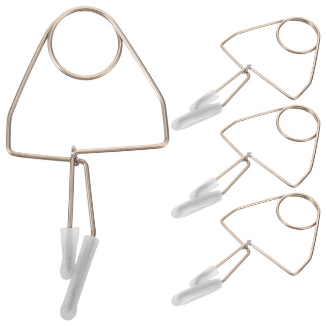 EXHUMKY 4Ud Herramientas De Mantenimiento Para Instrumentos De Con Clips Para Flauta En Metal