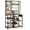 Brown, variant on Yeshouse Microwave Stand, with Storage, with Power Output, 7-Tier Kitchen Bakers Racks, with Hook, Baker Rack for Kitchen, Dining Room, Bakery