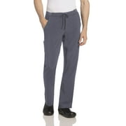 Landau Men's Essentials Modern Tailored Fit Fade Resistant 4 Pockets Zipper Cargo Scrub, Style 2034