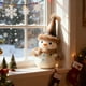 thumbnail image 5 of Sofá con Almohada de Muñeco de Nieve Peludo, Decoraciones Navideñas, Serie Feliz Navidad, 5 of 6