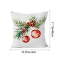 thumbnail image 3 of Christmas Pillow Cover Holiday Decoration Sofa Decoration Linen Pillow Home Sofa Holiday Decoration Pillow Cover, 3 of 6
