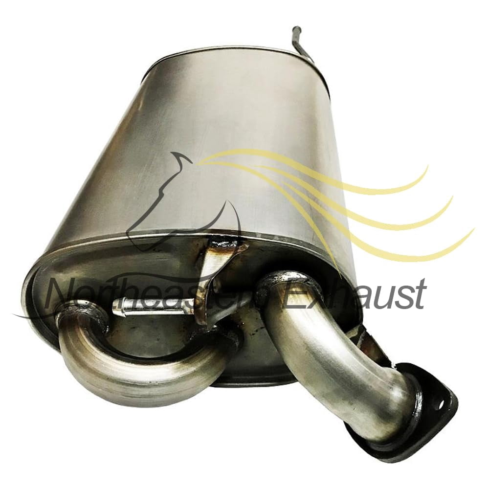 Stainless Steel Resonator & Muffler Exhaust System Kit fits 2004–2006 Lexus ES330 3.3L – Direct Fit