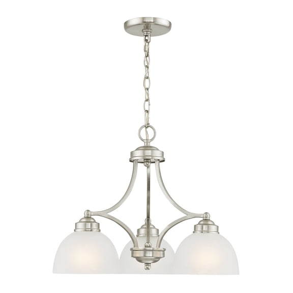 Livex Lighting Somerset Chandelier in Brushed Nickel