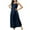 Navy, variant on yievot Nightgown Women Sleeveless Sleepwear Full Slip Long Nightshirt Soft Loungewear Silk Sleep Dress