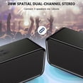 thumbnail image 3 of Portable Wireless Speaker,Bluetooth Speaker, Outdoor Portable Speakers with Rich Bass, Wireless Speaker Soundbar for Shower, Party, BBQ, Home, Travel, 3 of 4