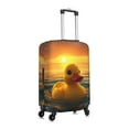 thumbnail image 3 of Balery Luggage Cover Cartoon Swimming Yellow Duck Print Suitcase Covers for Luggage Elastic Washable Suitcase Protector Fits 18-32 Inch Luggage-X-Large, 3 of 9
