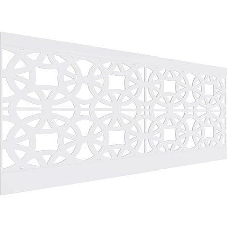 

Ekena Millwork 40 H x 94 1/2 W Brownsville PVC Wainscot Paneling Kit