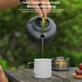 thumbnail image 6 of Outoloxit Aluminum Alloy Camping Cup with Handle - Portable Outdoor Cookware for Boiling Water, Coffee & Soup on Open Flame, 3.54 Inch Compact Stackable Cup for Hiking, Fishing, Backpacking, 6 of 8