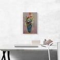 thumbnail image 2 of ARTCANVAS Vase of Flowers Canvas Art Print by Odilon Redon - Size: 18" x 12" (0.75" Deep), 2 of 9