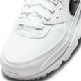 thumbnail image 2 of Nike Air Max 90 Women's Shoes DH8010-101, White/White/Black Size 5, 2 of 4